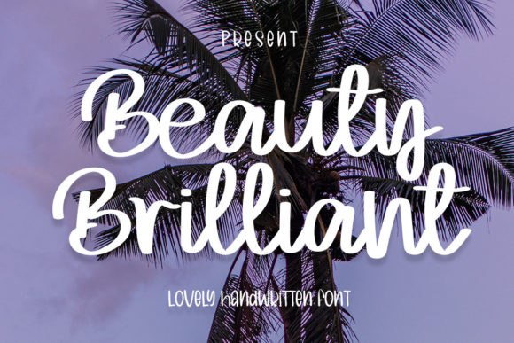 Beauty Brilliant: A Charming Font for Handmade Creations