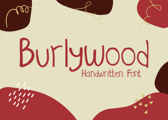 Burlywood: A Handwritten Font for Authentic Editorial Design