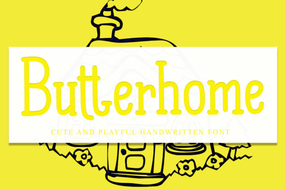 Butterhome: A Handwritten Font That Adds Personality to Digital Designs