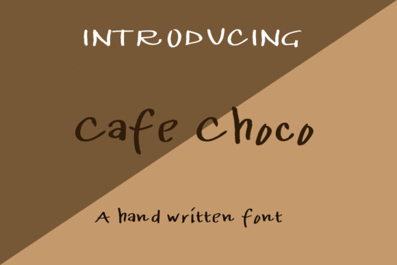 Cafe Choco: The Handwritten Font That Elevates Campaigns