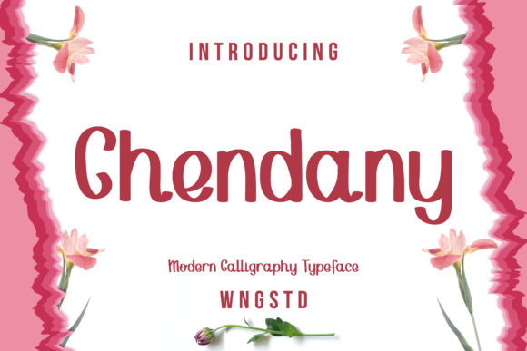 Chendany: A Friendly Handwritten Font for Branding Projects