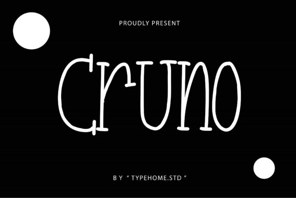 Cruno: A Handwritten Font for Editorial Elegance
