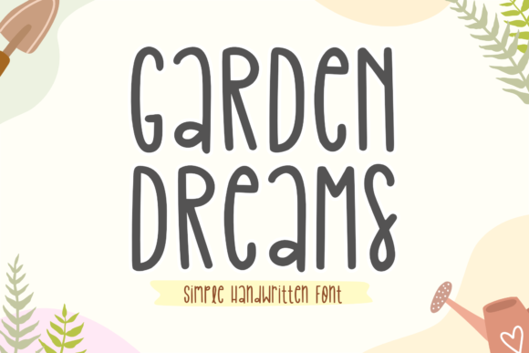 Garden Dreams Font for Branding and Design
