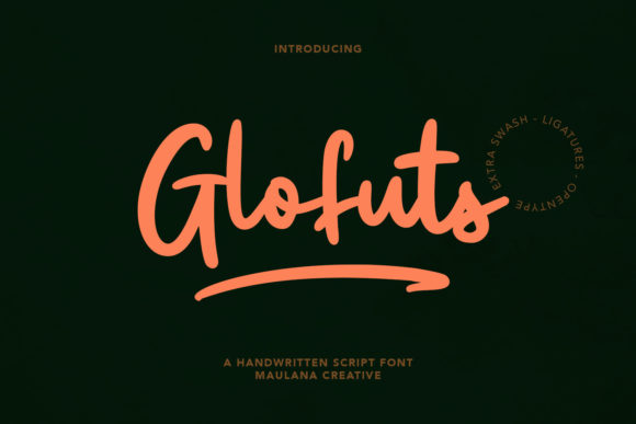 Glofuts: A Handwritten Font for Editorial Elegance