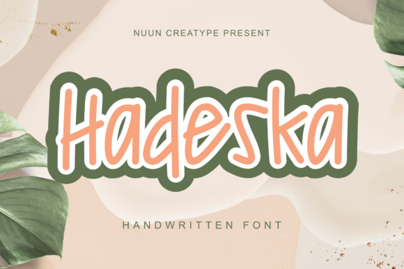 Hadeska: A Handwritten Font for Business Creativity