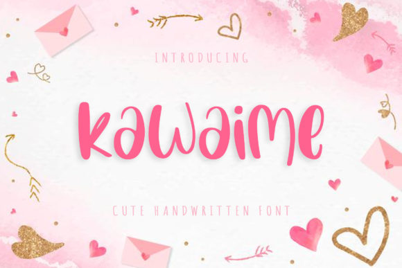 Kawaime: A Handwritten Font That Brings Charm to Every Creation