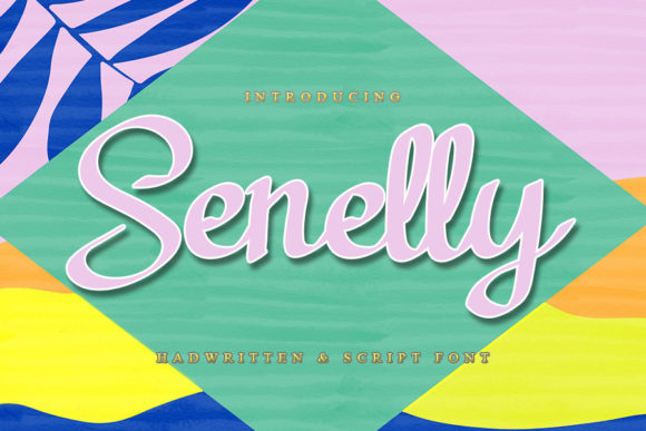 Senelly: A Versatile Script Font for Digital Marketing