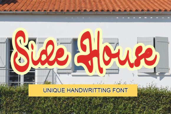 Side House Font for Web Design and Branding