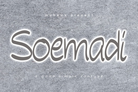 Soemadi: A Handwritten Font for Modern Marketing