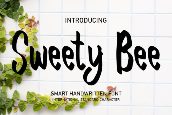 Sweety Bee: A Handwritten Font for Modern Web Design