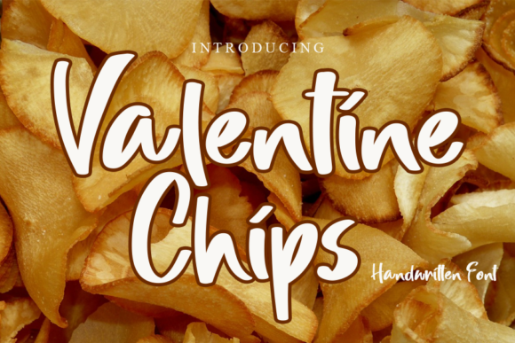 Valentine Chips Font for Editorial Design